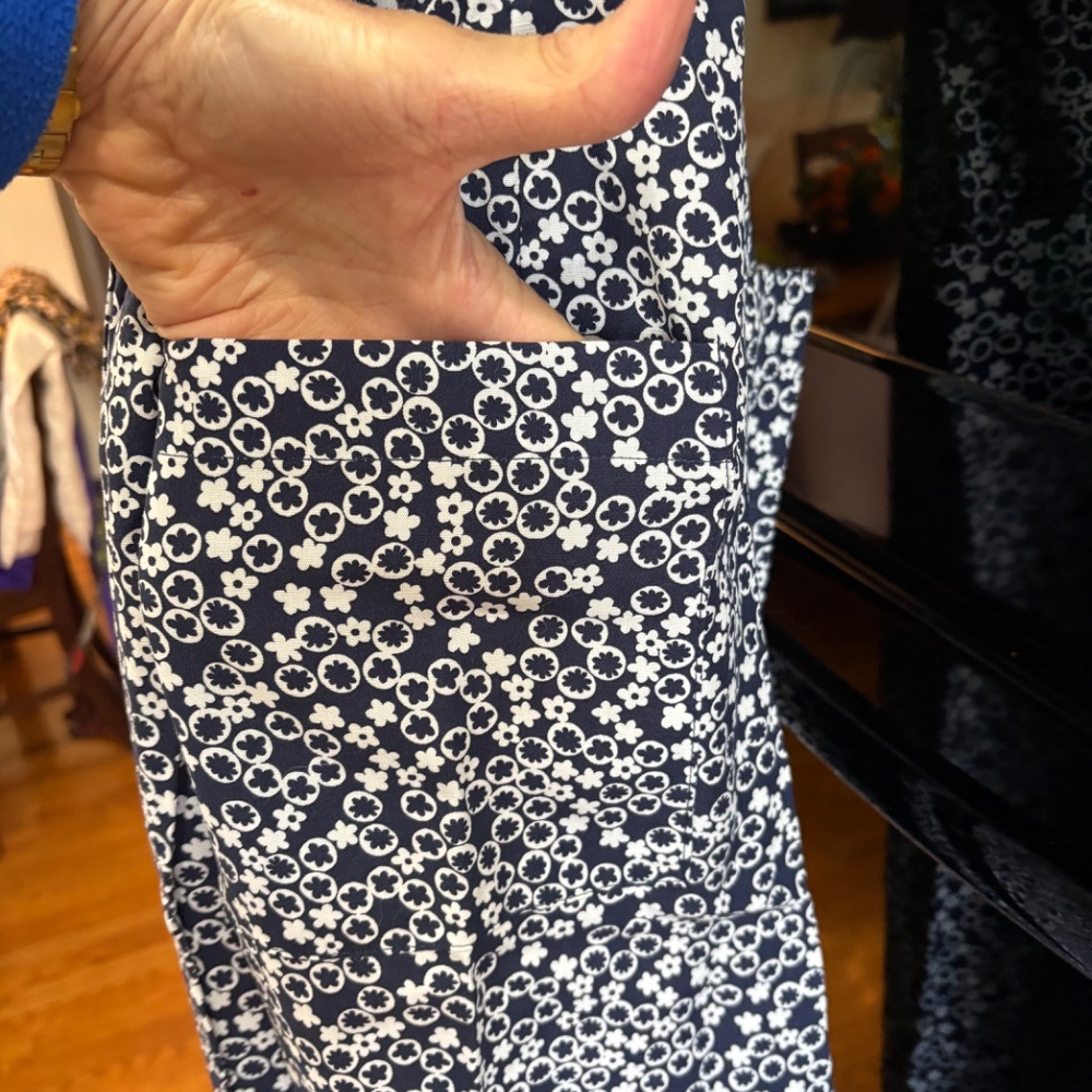BODEN NEW WITH TAGS NAVY AND WHITE JUMPSUIT 14T_10